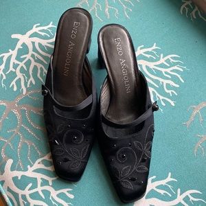 Cute Enzo Angiolini Jeweled Slides